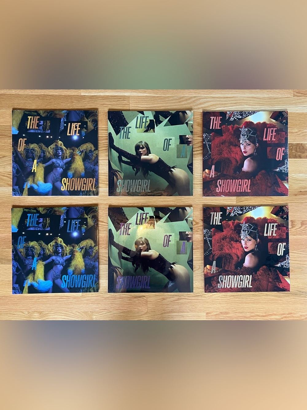 Taylor Swift The Life of a Showgirl Vinyl Variants